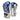Rival RS100 Boxing Gloves Blue/Silver