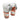 Rival RS80V Boxing Gloves White Orange