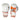 Rival RS80V Boxing Gloves White Orange