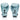 Fairtex BGV20 Pastel Blue Muay Thai Boxing Gloves - UK Fight Gear