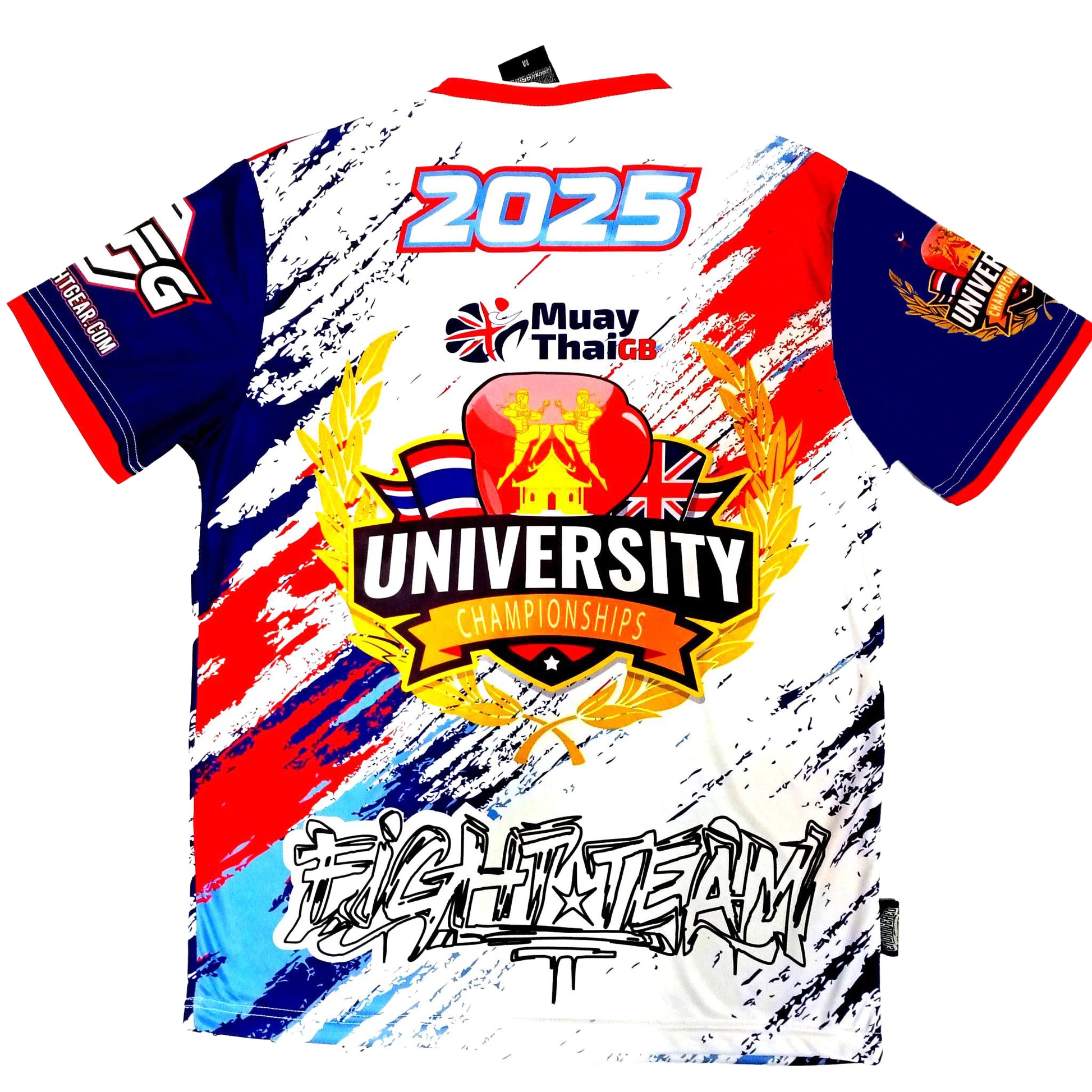 Muay Thai GB University Championships 2025 Official Fight Team T Shirt