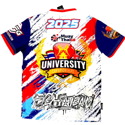 Muay Thai GB University Championships 2025 Official Fight Team T Shirt