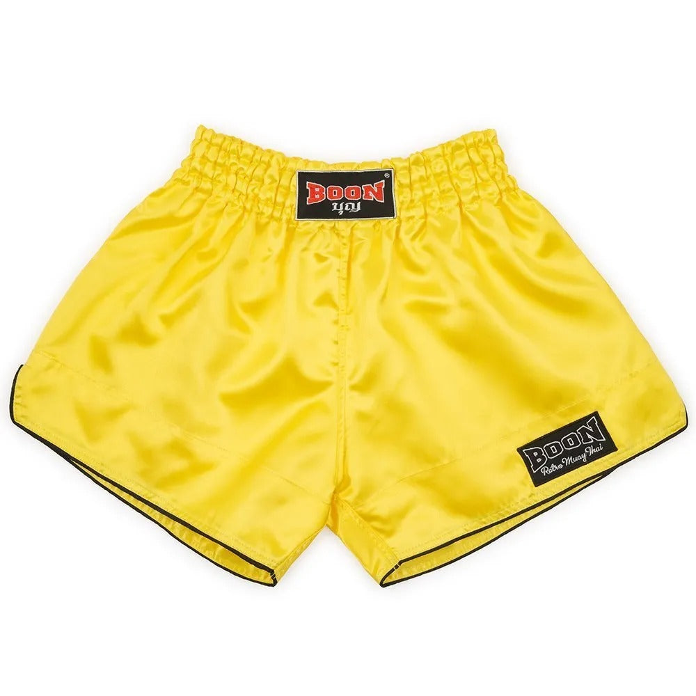 Boon Retro Shorts Yellow