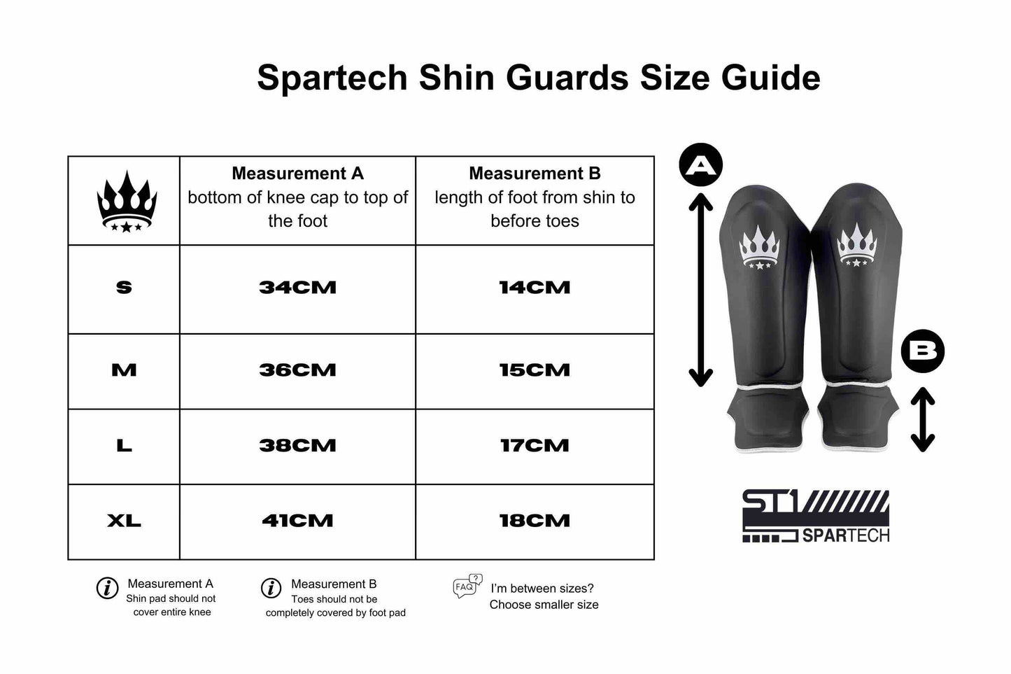 Playerz Spartech Sparring Set - Gloves and Shin Guards