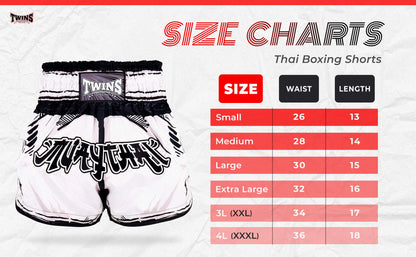 Twins Special Flame Muay Thai Shorts