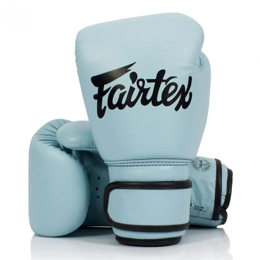 Fairtex BGV20 Pastel Blue Muay Thai Boxing Gloves