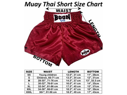 Boon MT02 Classic Muay Thai Shorts