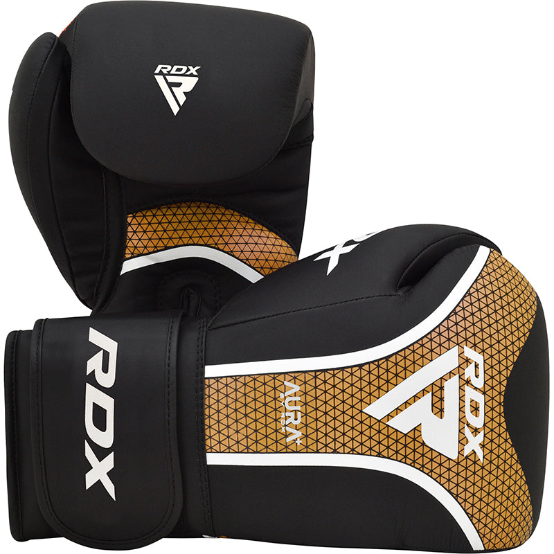 RDX Aura Plus T-17 Boxing Gloves - UK Fight Gear