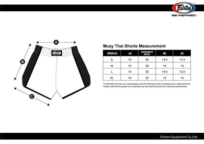 Fairtex BS1704 Red-White Slim Cut Muay Thai Shorts - UK Fight Gear