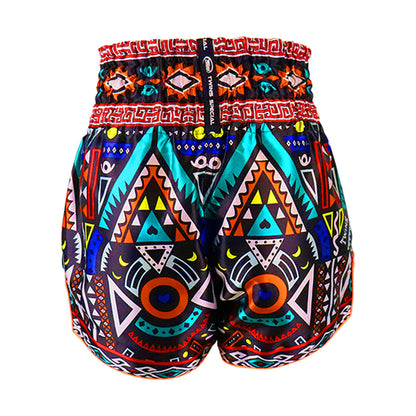 TBS-AZ Twins Aztec Muay Thai Shorts - UK Fight Gear