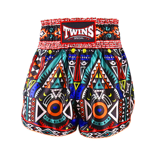 TBS-AZ Twins Aztec Muay Thai Shorts - UK Fight Gear