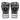 Fairtex BGL3 Lace-up Sparring Gloves - Black
