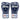 Fairtex BGL3 Lace-up Sparring Gloves - Blue