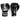 Twins Special FBGVDM3-TW6 Synthetic-Leather Boxing Gloves - Black