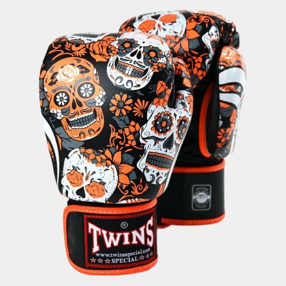 Twins FBGVL3-53 Skull Muay Thai Boxing Gloves