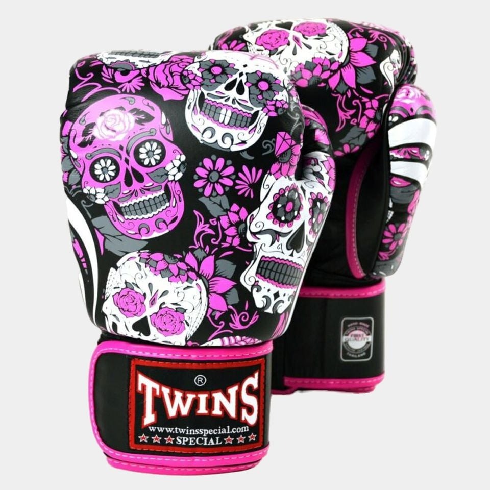 Twins FBGVL3-53 Skull Muay Thai Boxing Gloves