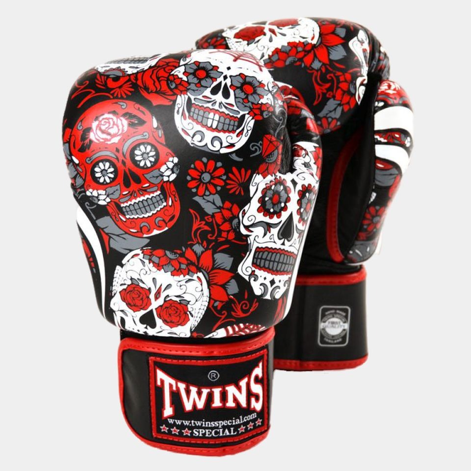 Twins FBGVL3-53 Skull Muay Thai Boxing Gloves