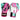 FBGVL4-61 Twins Candy Boxing Gloves White-Pink