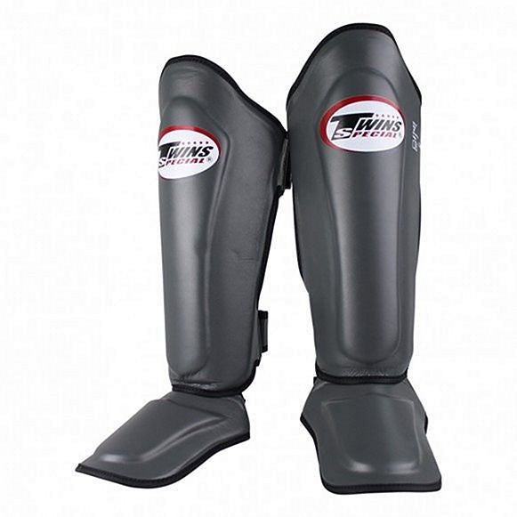 Twins SGL10 Leather Shin Guards (multiple colours available) - UK Fight Gear