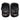 KPL12 Twins Deluxe Curved Leather Kick Pads Black