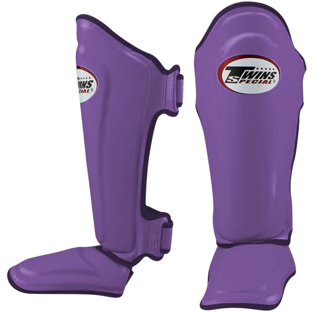 Twins SGL10 Leather Shin Guards (multiple colours available) - UK Fight Gear