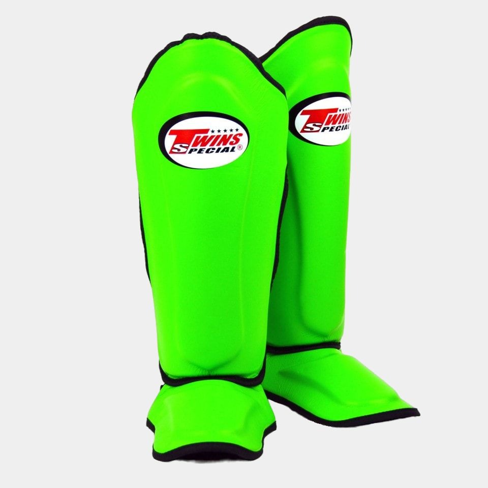 Twins SGL10 Leather Shin Guards (multiple colours available) - UK Fight Gear