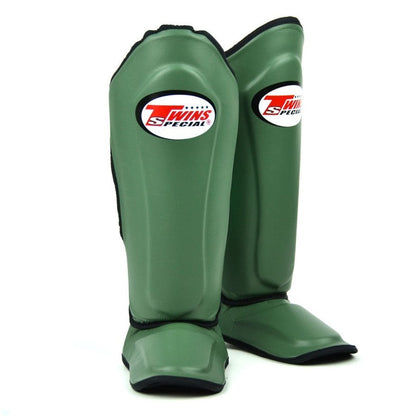 Twins SGL10 Leather Shin Guards (multiple colours available) - UK Fight Gear