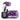Rival RB7 Fitness Plus Bag Gloves Purple/White