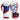 Rival RB7 Fitness Plus Bag Gloves White/Red/Blue