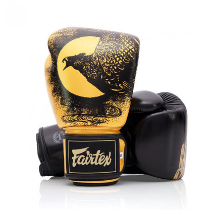 Fairtex BGV26 Harmony Six Black-Gold Boxing Gloves - UK Fight Gear