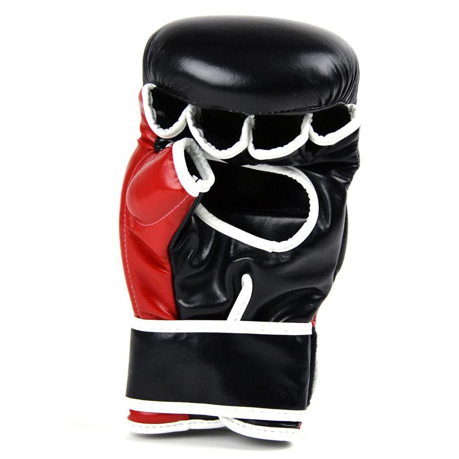 Fairtex FGV18 MMA Super Sparring Gloves Black/Red - UK Fight Gear