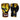 Twins Special FBGVL4-49 Boxing Gloves - Dragon - Black-Gold
