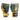 Yuth Boxing Gloves - Gold Line Olive-Gold