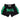 Yuth Hologram Muaythai Shorts Black-Green
