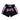 Yuth Hologram Muaythai Shorts Black-Purple