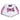 Yuth Hologram Muaythai Shorts White-Pink